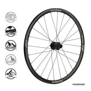Ruote Vision Team Aero Gravel i23 Disc 6 Fori